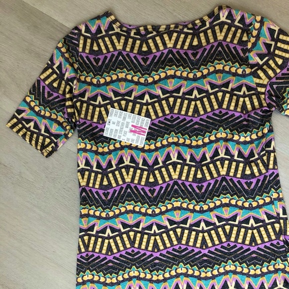 NWT LuLaRoe Julia Pullover Dress Size Medium - Picture 6 of 14